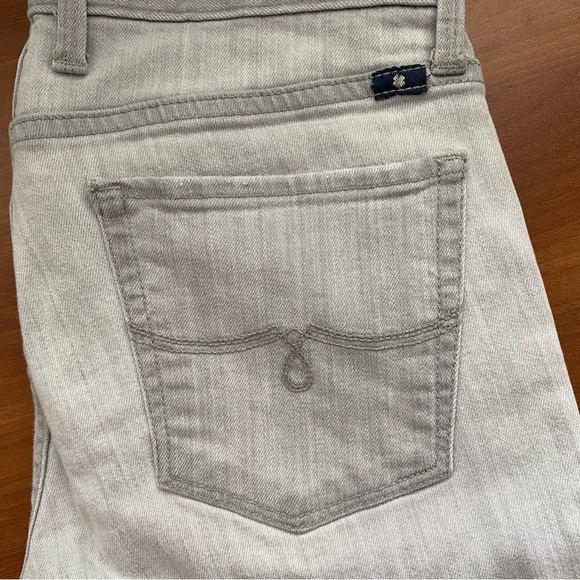 Lucky Brand Lolita Skinny Gray Distressed Jeans Size 2/26 - Picture 6 of 12